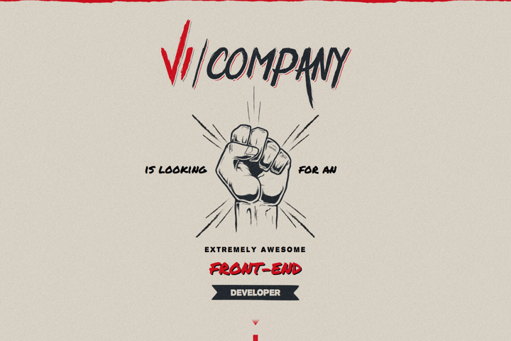 VI Company website preview